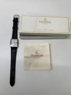 Hennessy 腕時計 シチズン ノベルティ 非売品 スクエア クォーツ 不動のサムネイル
