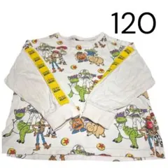 BABYDOLL トイ・ストーリー 長袖Tシャツ 120cm ディズニー　白