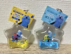 【最終価格】パペットスンスン　ぷかぷかキーホルダー　リンゴ　レモン　2個