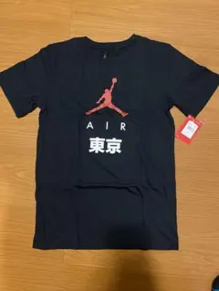 nike air jordan Tシャツ キッズXL ブラック