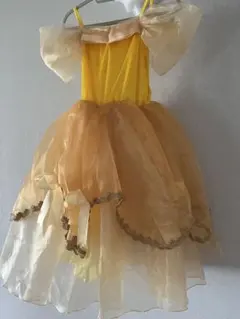 ディズニープリンセス風コスチューム、美女と野獣ベル、ハロウィン、パーティー