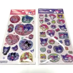 サンリオ マイメロ クロミポップデコパーティー ラメきらクリスタルシール セット