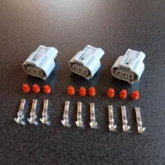 スズキ マツダ 日産 三菱 イグニッションコイル 3P カプラー 3セット