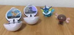 ポケモン びっくらたまご バスボム ポケットモンスター フィギュア 4点セット