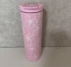 最終値下げ　　スターバックス　春の桜タンブラー スライド式蓋付き