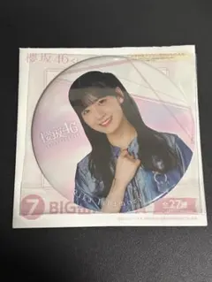 櫻坂46 石森璃花 ローソン一番くじ　BIG缶バッジ＆クリアファイル セット