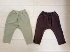 GU ベビー パンツ 90サイズ 2色セット