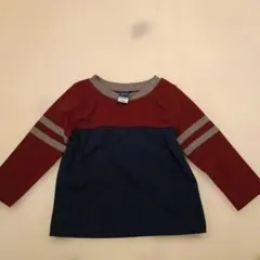 OLD NAVY 長袖カットソー 6-12ヶ月 赤青