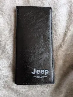 Jeep BULUO ブラック 長財布のサムネイル