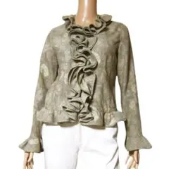 フェロー FERAUD アン ジャケット/フリルシャツ