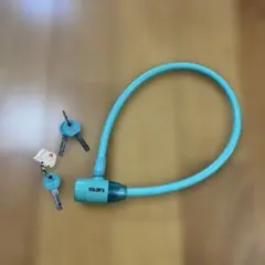 COOL OP'S 水色 Uロック 2本キー付きのサムネイル