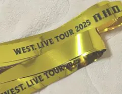 WEST. LIVE TOUR 2025 A.H.O. 銀テープ　6本