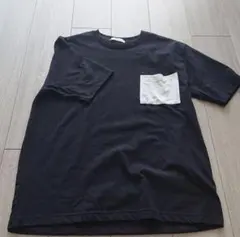 UNITED ARROWS ポケット付き Tシャツ ブラック