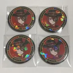 ツイステカフェ リドル 缶バッジ 4点