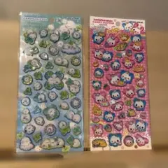 値下げ中！キャンディグリッターステッカー2枚