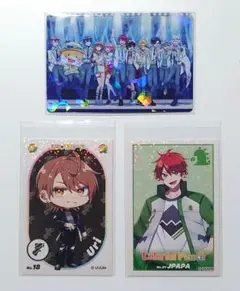 カラフルピーチ　映画来場特典　じゃぱぱ　うり　ステッカー　カード　訳あり