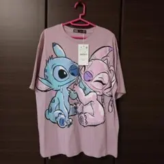 【タグ付新品未使用品】ZARA スティッチ＆エンジェル　半袖Tシャツ　ザラのサムネイル