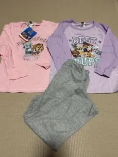 女の子 120サイズ ロンＴ 長袖 冬服 パウパトロール 新品未使用 パジャマ