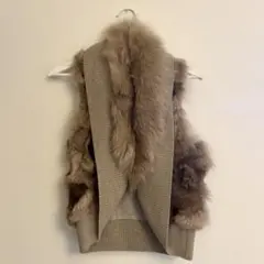 DOUBLE STANDARD CLOTHING ニットファーベストのサムネイル