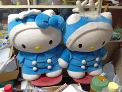 警察限定 キティ ＆ ダニエル 警察官 制服 ぬいぐるみ 関係者のみ 入手困難 警察限定 キティ ＆ ダニエル 警察官 制服 ぬいぐるみ 関係者のみ 入手