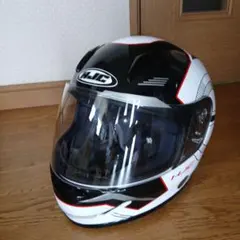 HJC フルフェイスヘルメット ホワイト ブラック