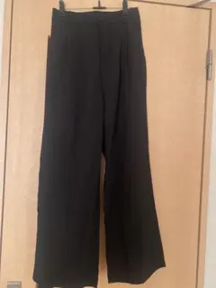 【2/28削除】ロングパンツ　ブラック
