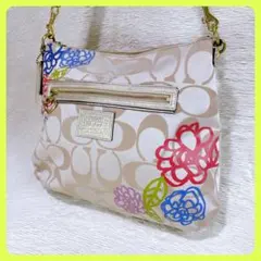 ✨美品✨訳アリ コーチ COACH POPPY 2wayショルダーバッグA4可✧