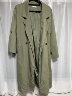 GRL トレンチコート ロング