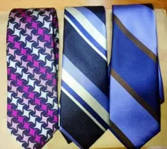 【新品】フェアファクス FAIRFAX 　ネクタイ　3本まとめ売り　シルク100