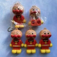 アンパンマン ブロックラボスイング　アンパンマン 表情違い5種セット
