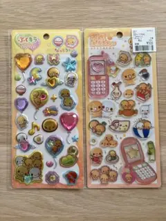 ガ*ー様 なっとうちゃん ぷくキラ 平成はっぴーフォン 2枚