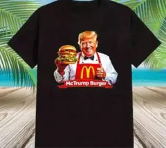 【期間限定値下げ中】マック　マクド　ドナルドトランプ　Tシャツ　2XL