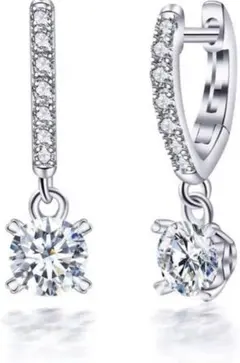 ピアス レディース 人気 最高級ジルコニア ハート ピアス リング