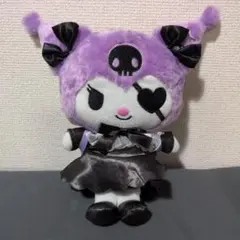 紫色　地雷系　小悪魔　ロリータファッション　デザインクロミ　ぬいぐるみ