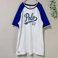希少☆ ポロラルフローレン 半袖 Tシャツ 【XL】 レディース キッズ 古着