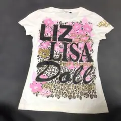【美品☆LIZ LISA Doll 半袖Tシャツ ホワイトヒョウ柄平成ギャル】のサムネイル