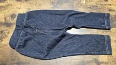 ●デニム風ズボン 薄手 80【リユース品】