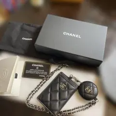 CHANEL ブラック カードケース　完売品