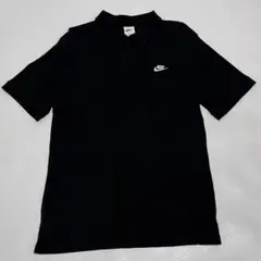 NIKE ナイキクラブ メンズ ショートスリーブ ポロ Mサイズ ブラック
