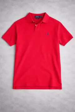 Polo Ralph Lauren 赤 L カスタムフィット ポロシャツ