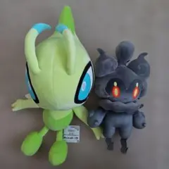 ポケモン めちゃもふぐっと ぬいぐるみ セレビィ マーシャドー 2点セットのサムネイル