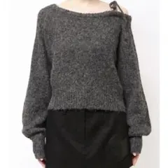 EMODA エモダ　ショルダースキンニット