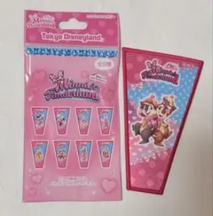 ミニーのファンダーランド ミニファン ワッペンアクセサリー チップ デール