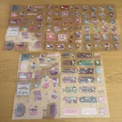 ハローキティ シールセット キラキラシール 5枚 まとめ売り