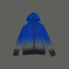 PARANOID GRADATION ZIP KNIT HOODIE YUKIY - メルカリ