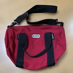 outdoor×CORDURA ショルダーバッグ　レッドのサムネイル