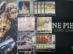 ワンピースカード　青黒　ドレスローザ　OP-04 謀略　デッキパーツまとめ売り