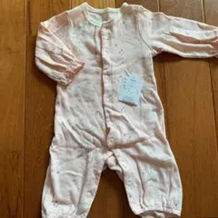 アプレレクールロンパース カバーオール 70センチ　ピンク