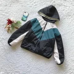 ✨在庫限り✨ マウンテンパーカー 裏ボア 切替配色 S 冬カジュアル 防寒 旅行