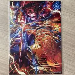 鬼滅の刃 映画 入場者特典 イラストボード 我妻善逸 獪岳